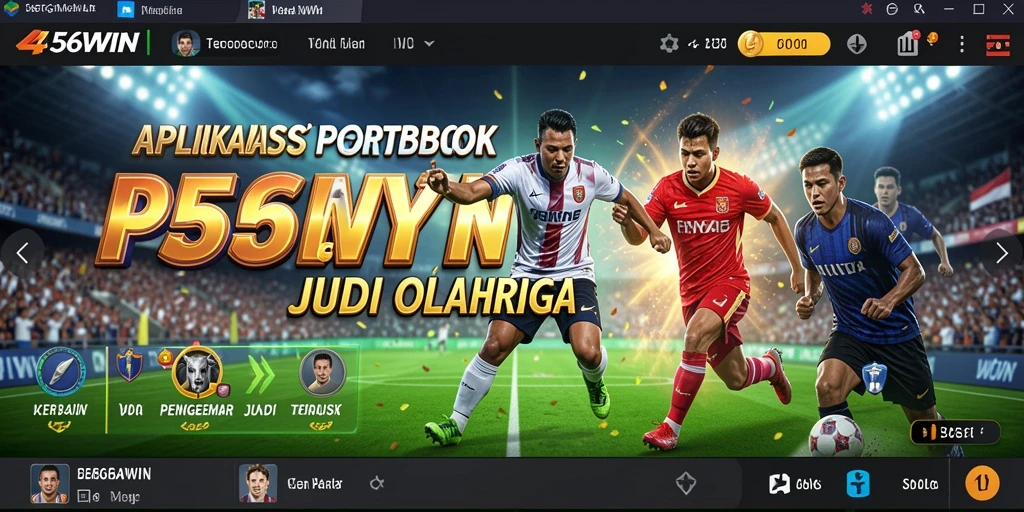 Tampilan gameplay interaktif dari aplikasi Sportsbook 456WIN.
