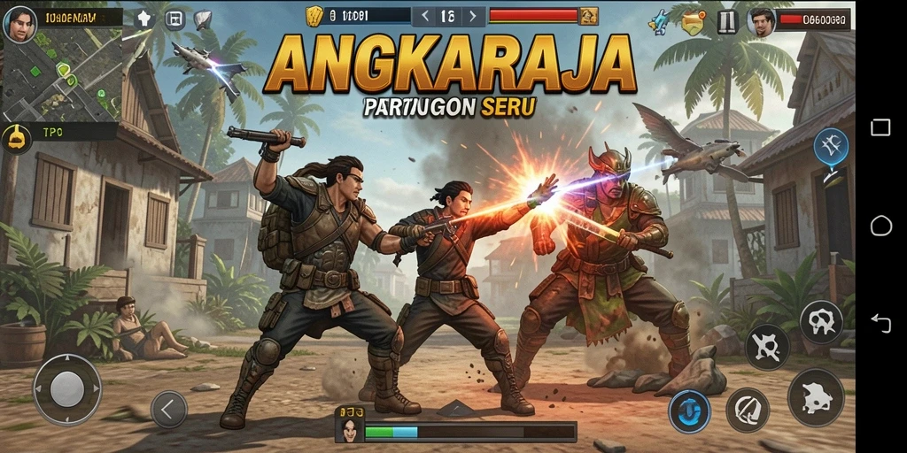 Gameplay menarik dari ANGKARAJA menunjukkan aksi TPS yang mendebarkan.