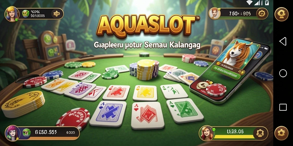 Tampilan gameplay Gaple yang seru dan interaktif.