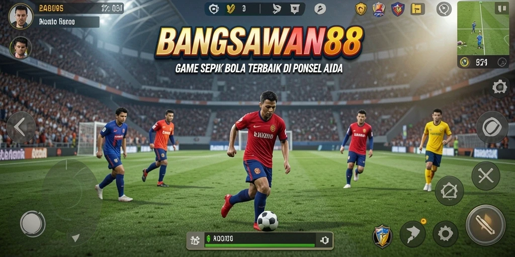 Screenshot BANGSAWAN88 menampilkan aksi mendebarkan di lapangan.