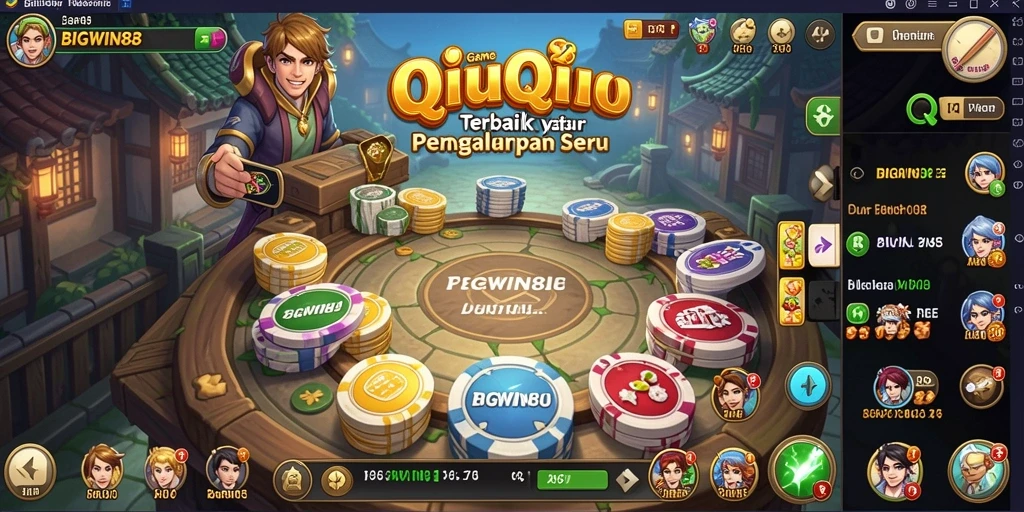 Screenshot gameplay QiuQiu yang seru dan menarik di BIGWIN88.
