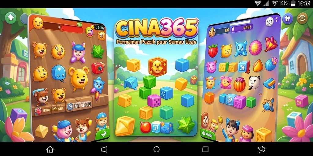 Tampilan gameplay CINA365 yang menarik dan penuh teka-teki.