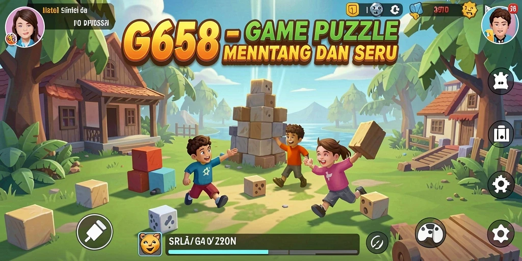 Screenshot G668 menampilkan gameplay Puzzle yang seru dan menantang.