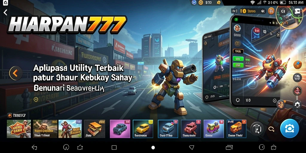 Tampilan antarmuka pengguna HARAPAN777 yang intuitif dan menarik.