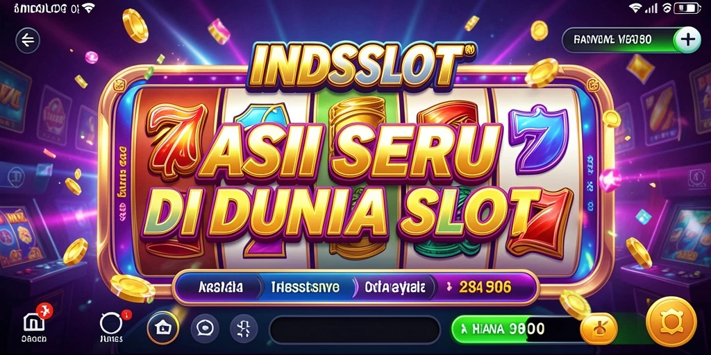 Tampilan gameplay seru INDSLOT penuh aksi dan slot menarik.