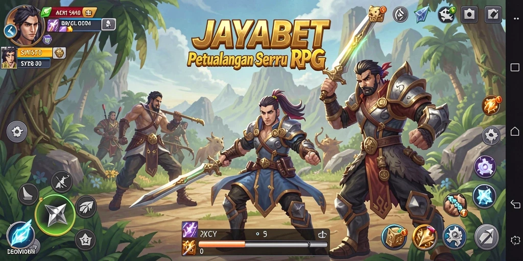 Tangkapan layar gameplay JAYABET menampilkan aksi pertempuran yang mendebarkan.