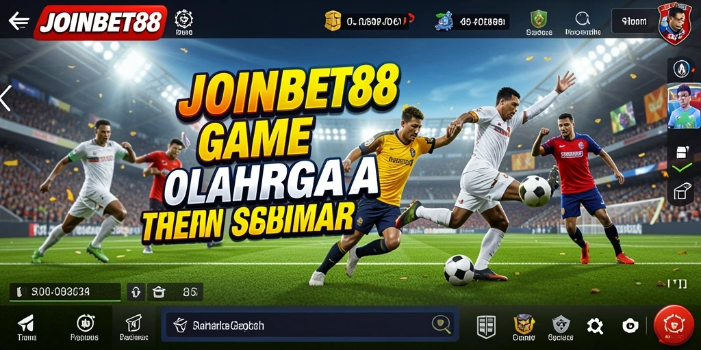 Screenshot gameplay JOINBET88 yang menunjukkan aksi olahraga seru.