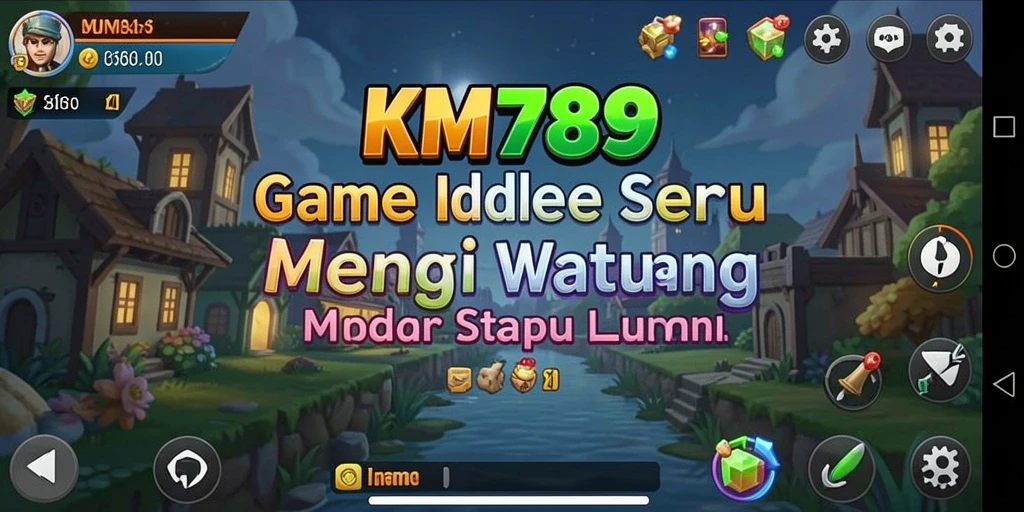 Screenshot gameplay KM789 dengan elemen Idle yang menarik.