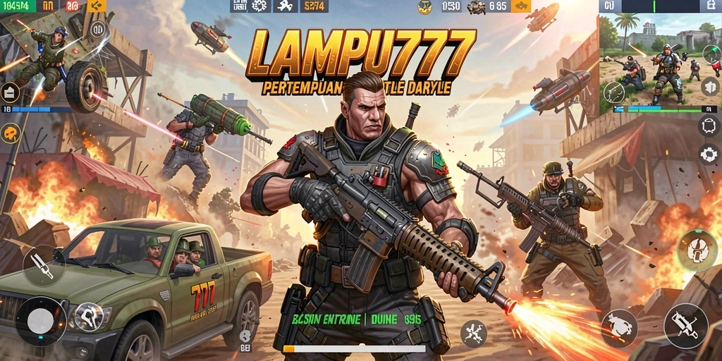 Tampak depan gameplay LAMPU777 yang mendebarkan di medan pertempuran.