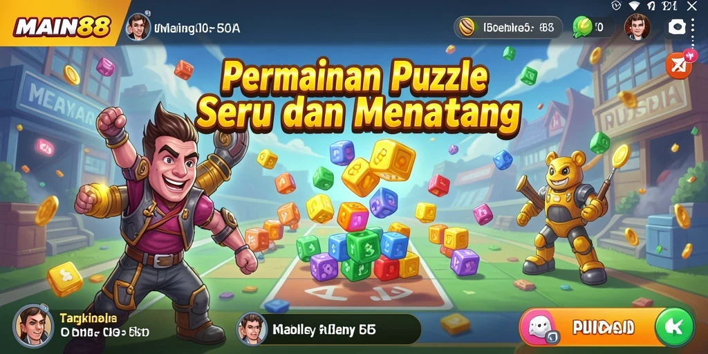 Tampilan gameplay seru dari MAIN88 yang menantang