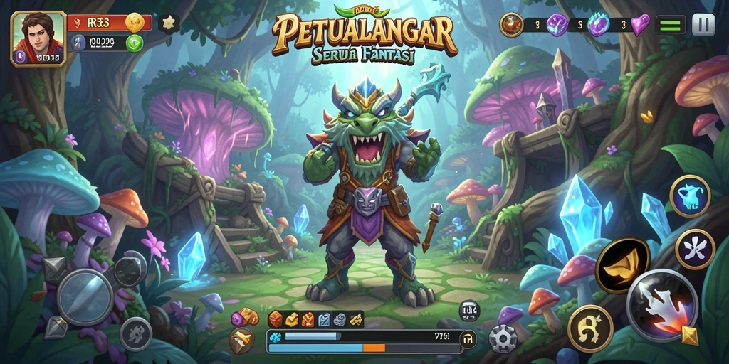 Screenshot utama RR33 menampilkan gameplay petualangan yang mendebarkan.