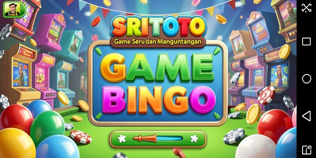 Screenshot gameplay SRITOTO menampilkan keseruan permainan Bingo.