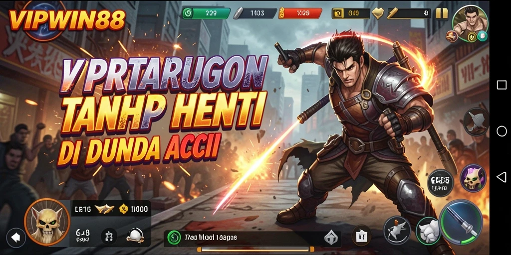 Tampilan gameplay <strong>VIPWIN88</strong> yang mendebarkan dan penuh aksi.